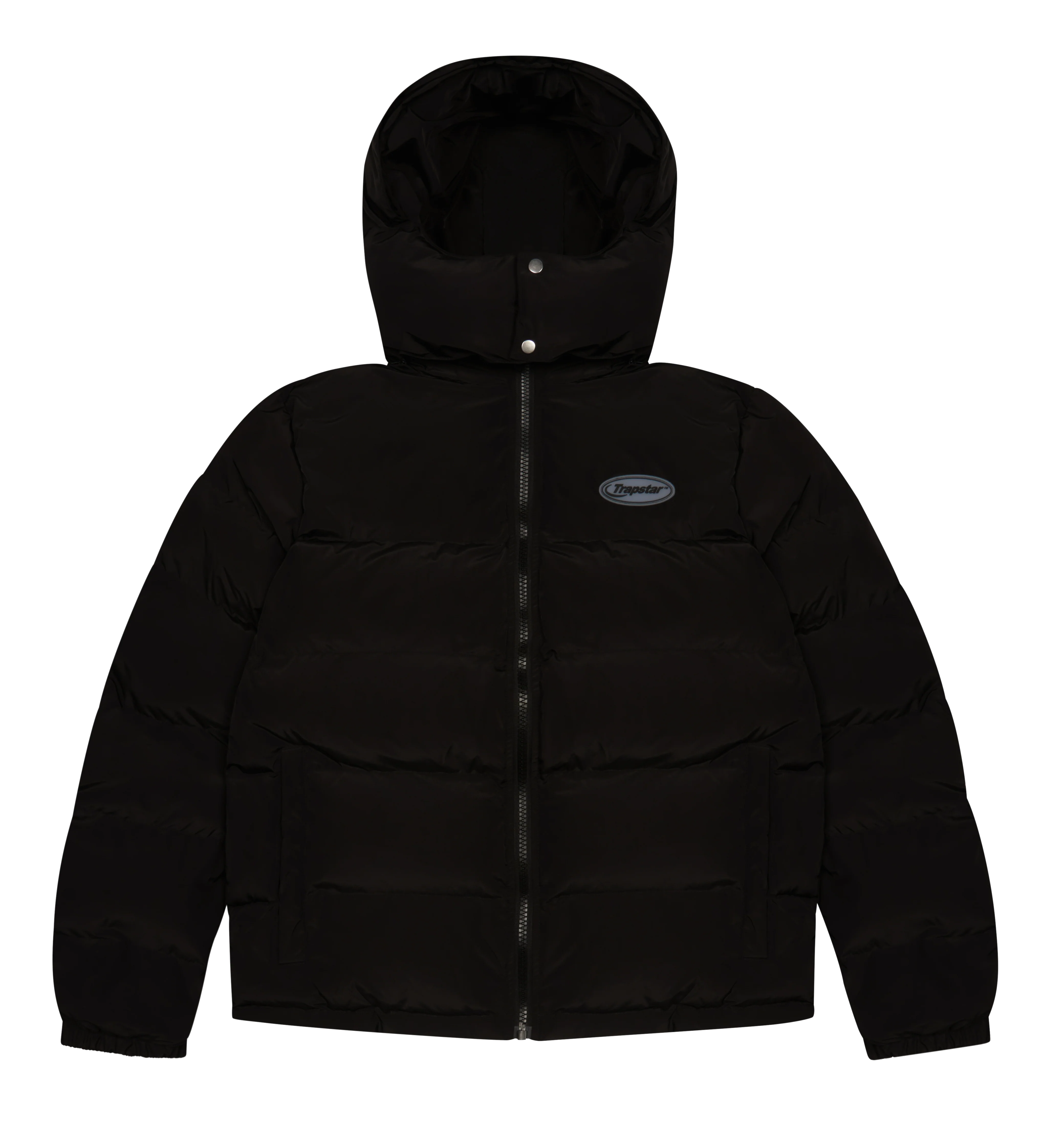 *PRE ORDER* Hyperdrive Detachable Hooded Puffer Jacket - Triple Black - Image 6