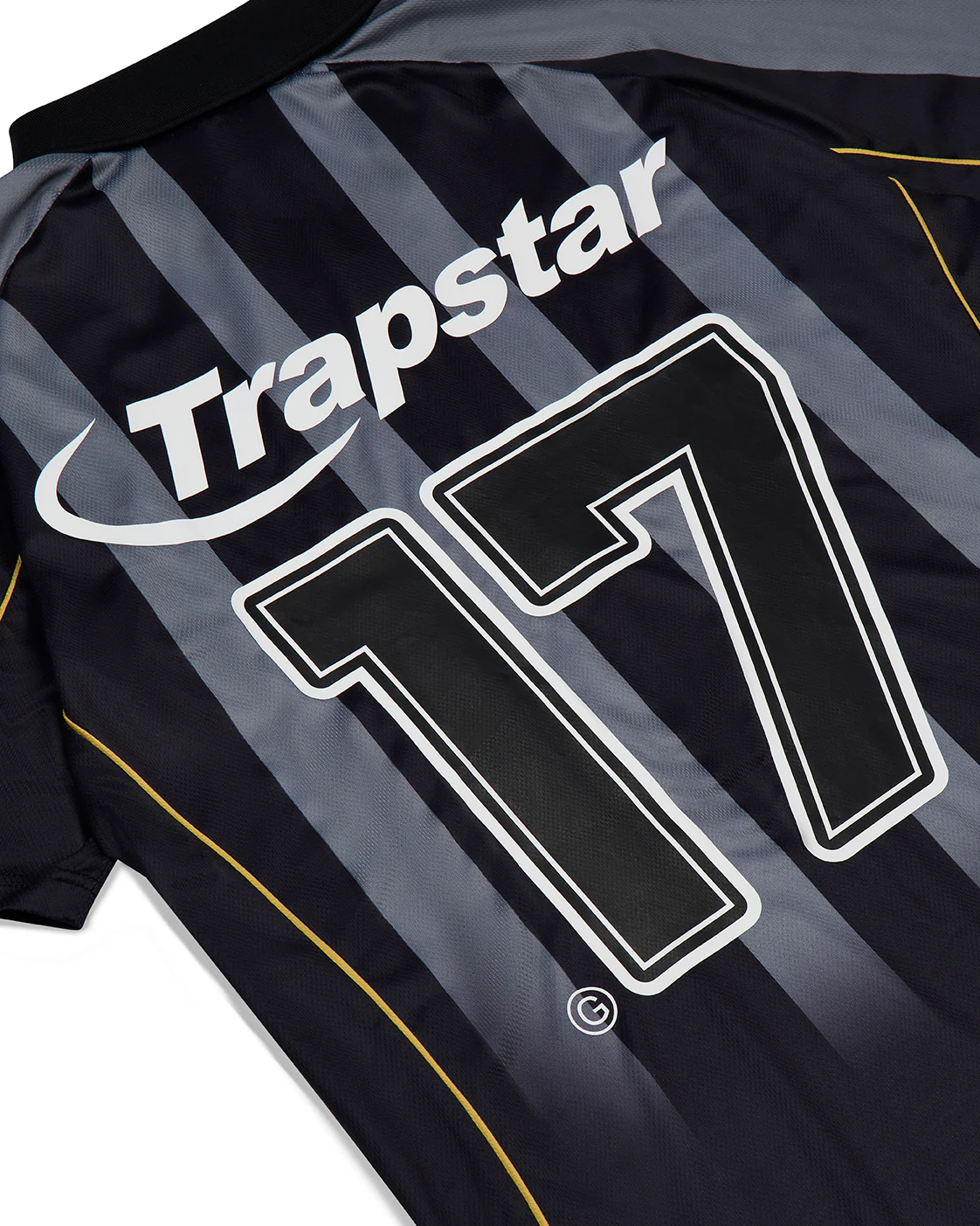 Hyperdrive Striped Football Jersey - Black - Image 4