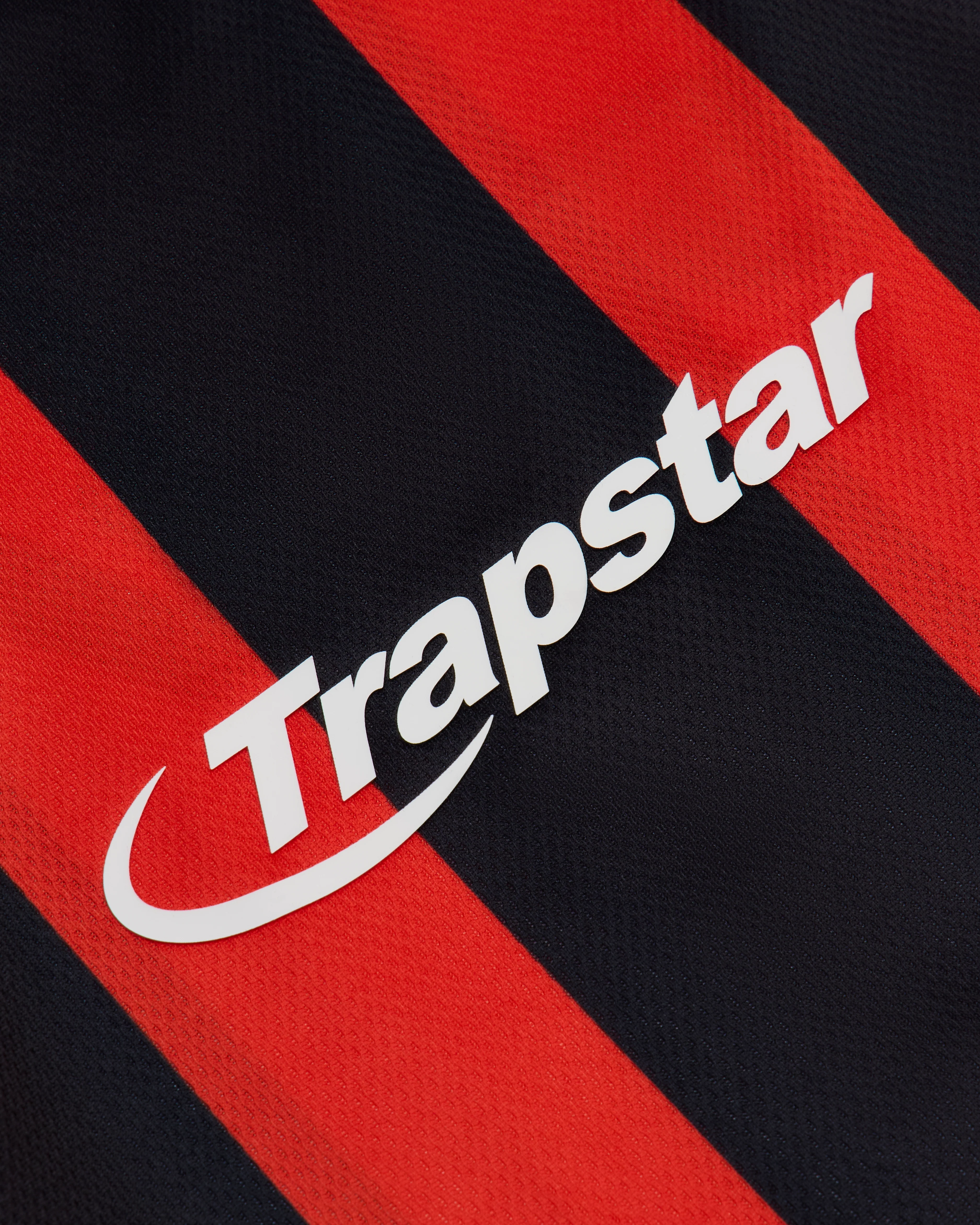 Hyperdrive Striped Football Jersey - Black/Red - Image 5