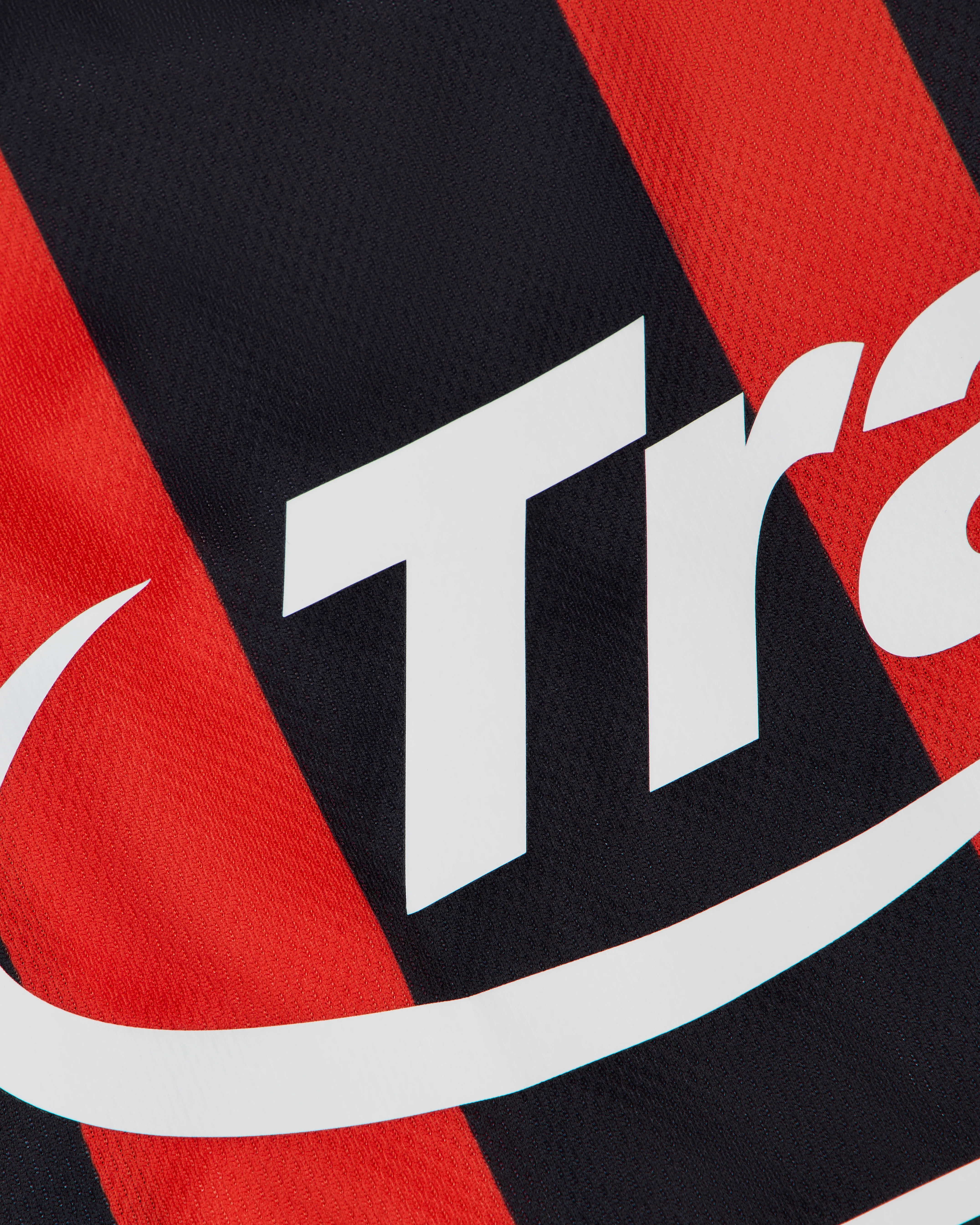 Hyperdrive Striped Football Jersey - Black/Red - Image 6