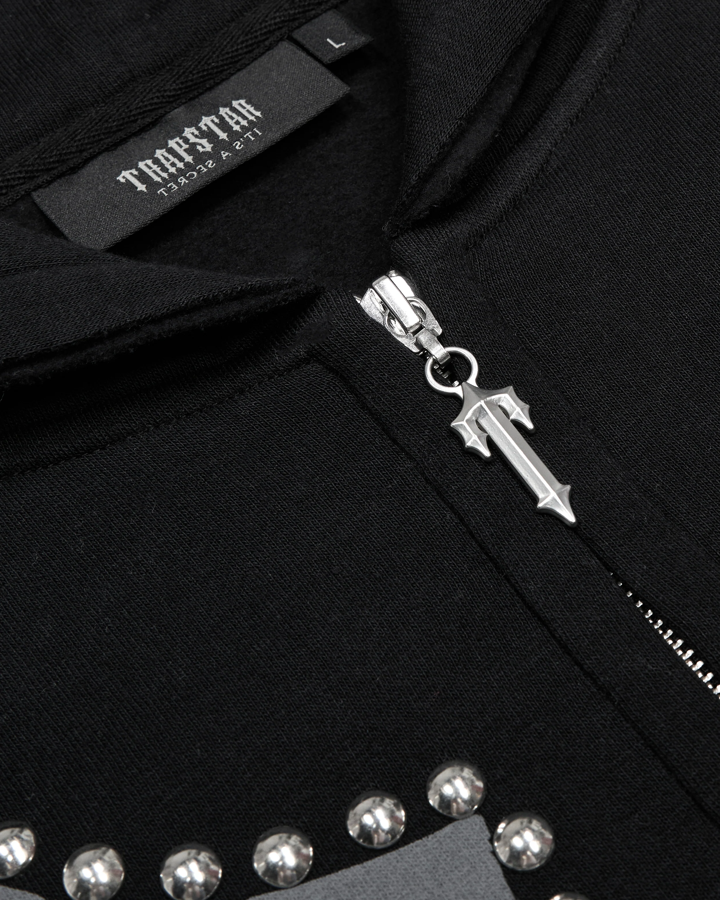 TS Script Hoodie - Black - Image 3