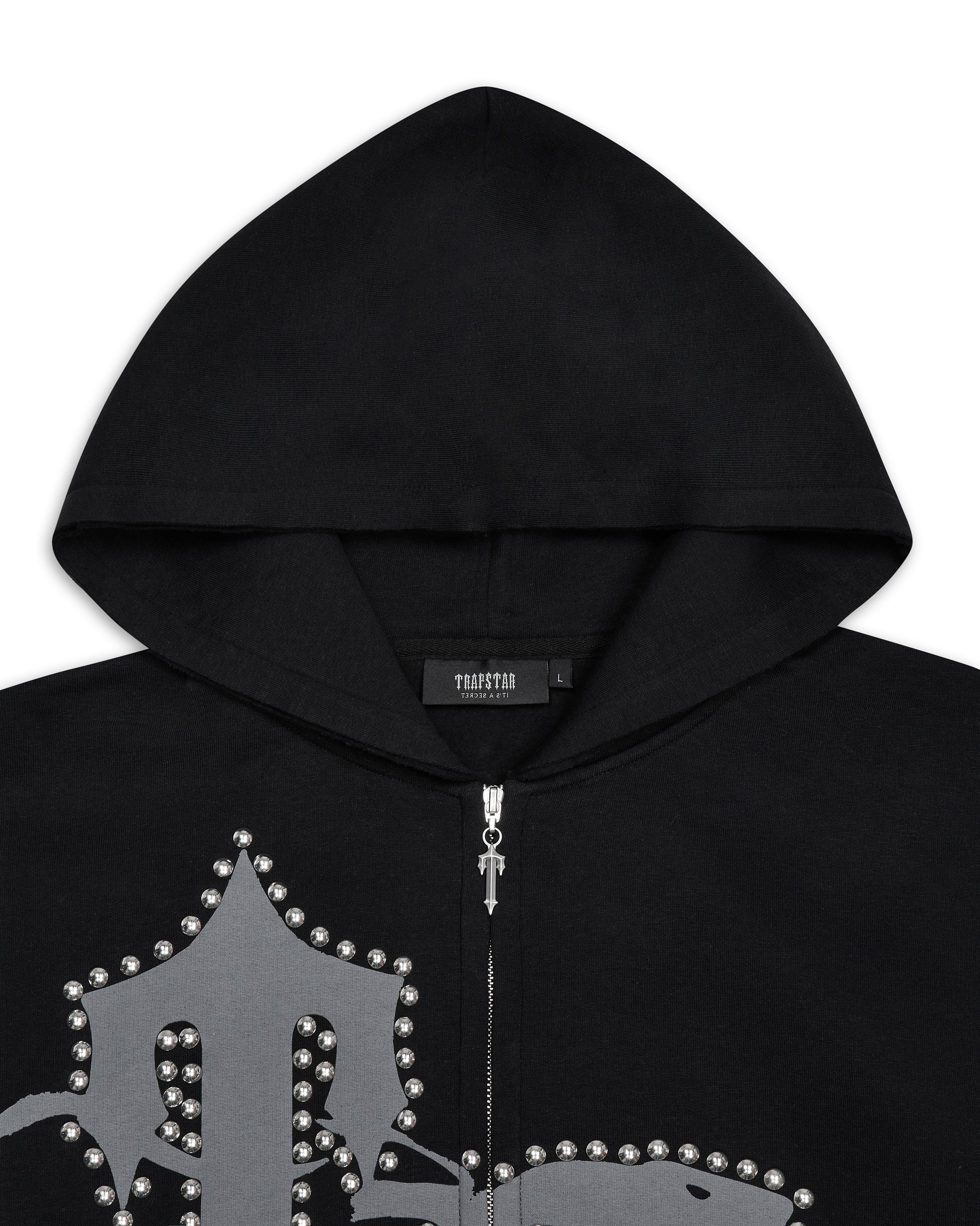 TS Script Hoodie - Black - Image 5