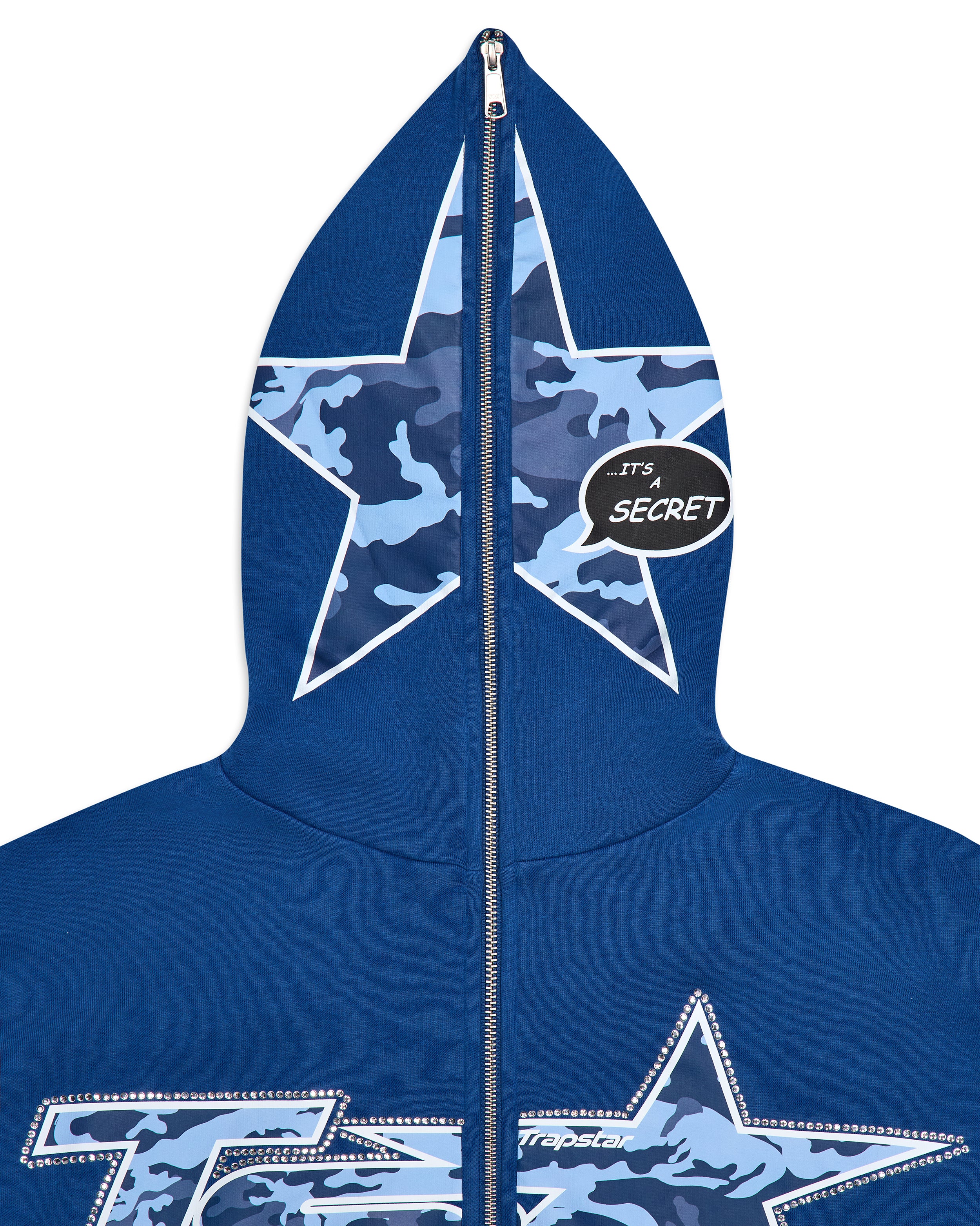 TS Star Rhinestone Tracksuit - Blue - Image 4